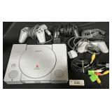 PlayStation Console W/ 3 Controllers.