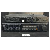 Kenwood Amp, Teac Graphic Equalizer.