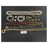 Pearl Necklaces, Bracelets, Earrings.