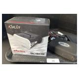 Vision VR Headset, Battery Packs.