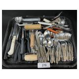 Stainless Flatware, Kitchen Knives & Utensils.
