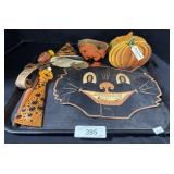 Vintage Halloween Die Cut, Noise Maker, Hat.