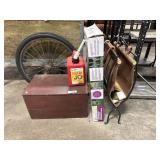 Wooden Crate, Folding Log Holder, 4-Tier