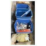 Vintage Clothes, Toys, Storage Totes.