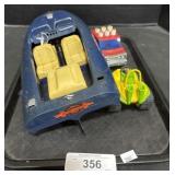 Vintage Boat & Car Toys.