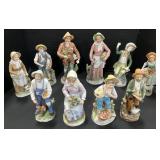 Homco Country Figurines.
