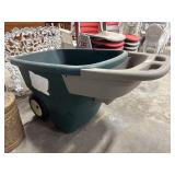 Rubbermaid Wheelbarrow.