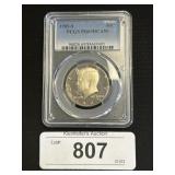 PCGS 1985S Kennedy Half Dollar.