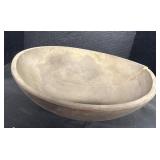 Primitive Wooden Dough Bowl.