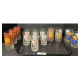 14 McDonaldï¿½s, Burger King & Poker Glasses.