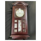 Wall Mounted Westminster Chime Clock.