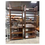(2) Birchwood Foldable Bookshelves.