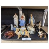 Religious Figures, Cat Figures.