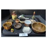 Small Ceramic Bowls, Jugs, Table Decor.