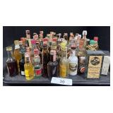 Assortment Of Mini Liquor Bottles.*