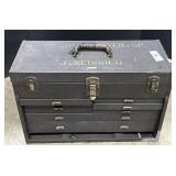 Metal Machinist Toolbox w/ Tools.