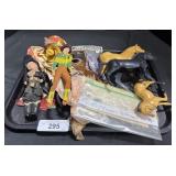 Vintage Toys & Postcard.