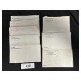 8 1970-1977 U.S. Mint Proof Sets.