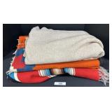 Handwoven Horse Blankets.