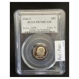 PCGS Graded 1984-S Roosevelt Dime.