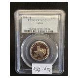 PCGS Graded 2004-S Texas Quarter.