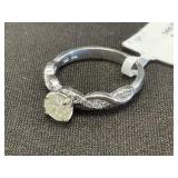 Appraised 14KT Gold Diamond Ring.