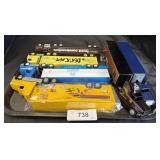 Model Mack Advertising Trucks.