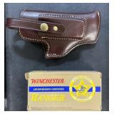 Holster& Winchester 40 S&W Ammunition.