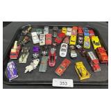 Assortment Of Hotwheels & Matchbox Cars.