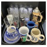 Advertising Glasses, Porcelain, Crystal, Music