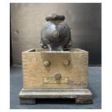 Antique Cast Iron Coffee Grinder.