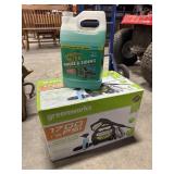 GreenWorks Pressure Washer.