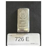 100 Grams .999 Fine Silver Scottsdale Bar.