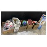 Block Tower Game, Christmas, Gazing Ball.