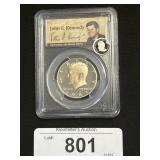 PCGS 1983s 50th Anniversary Half Dollar.