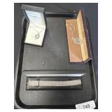 Sterling Silver Necklace & Bracelet.