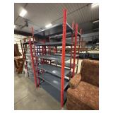 (2) Steel Shelves.