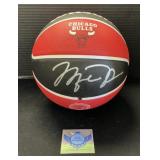 Autographed Chicago Bulls Basketball.