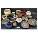 Handmade Stoneware Pottery Planters & Mugs.