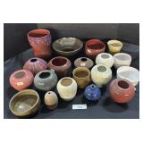 Handmade Stoneware Pottery Planters.