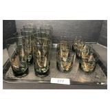 14 National Seal Glasses & Tumblers.