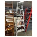 6ft Aluminum Ladder, Utility Hand Cart.