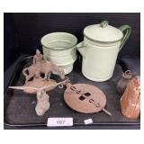 Griswold Damper, Cast Iron Figurine.