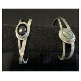 2 Sterling Silver Bracelets.