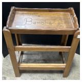 Wine Rack w/ Removable Serving Tray.