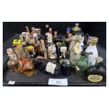 Assortment Of Mini Liquor Bottles.*