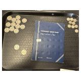 12 90% Silver Quarters, 2 90% Silver Standing