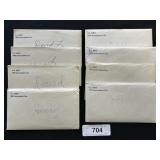 8 1978-1981 U.S. Mint Proof Sets.