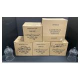 Home Interiors Hummingbird & Cathedral Votives.