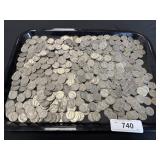 522 Jefferson Nickels.